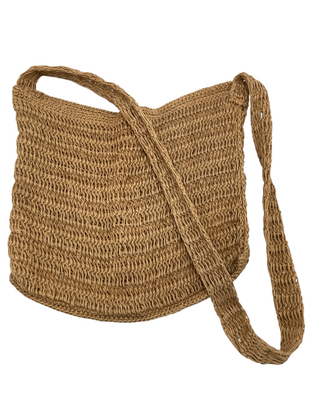 Unbranded Handmade Woven Straw Crossbody Bag